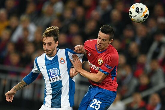 Russia Soccer Europa League CSKA - Espanyol