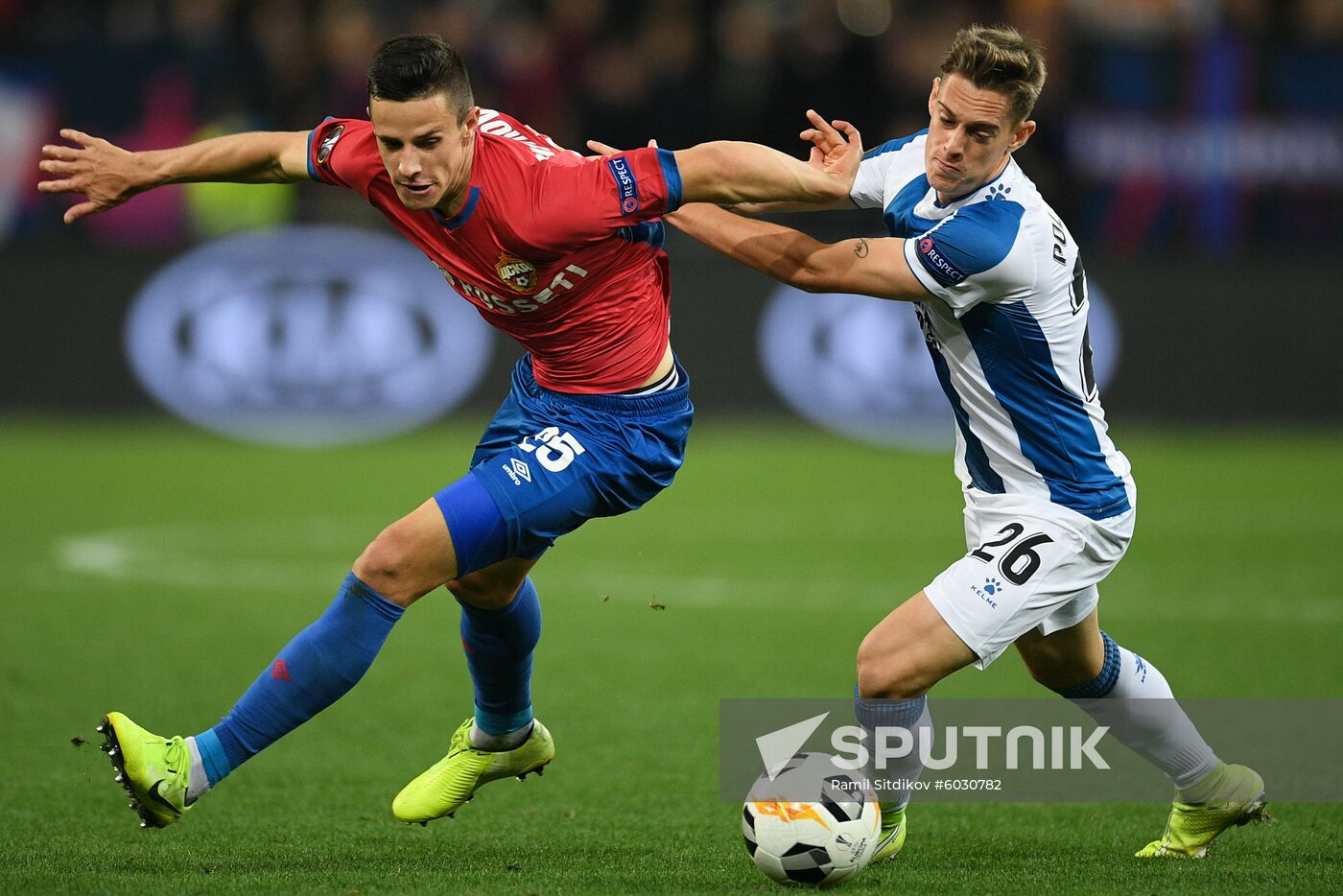 Russia Soccer Europa League CSKA - Espanyol