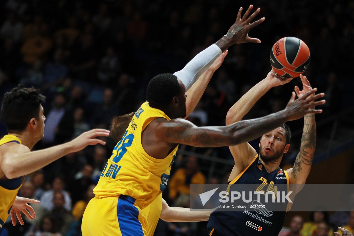 Russia Basketball Euroleague Khimki - Maссabi