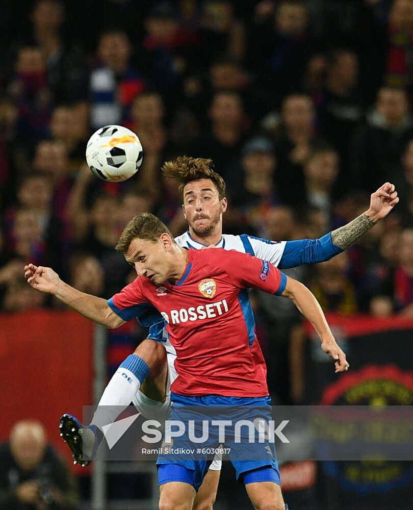 Russia Soccer Europa League CSKA - Espanyol