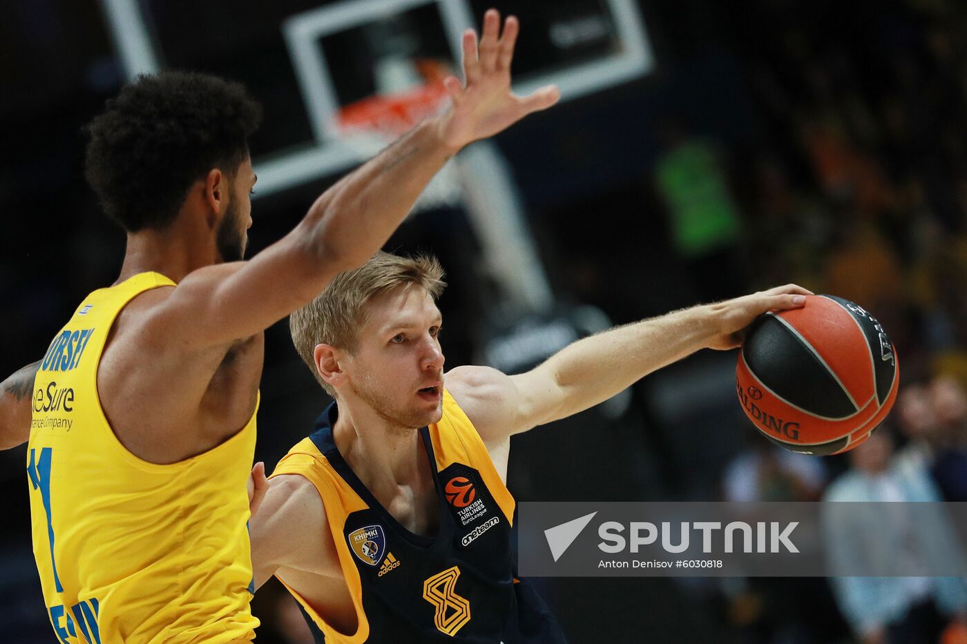 Russia Basketball Euroleague Khimki - Maссabi