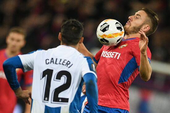 Russia Soccer Europa League CSKA - Espanyol