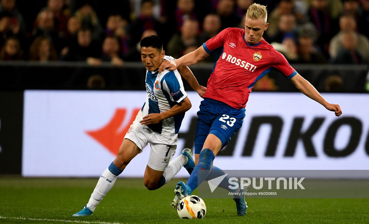 Russia Soccer Europa League CSKA - Espanyol