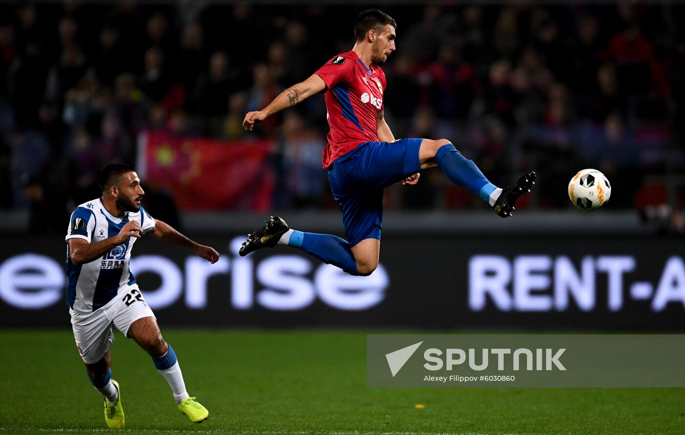 Russia Soccer Europa League CSKA - Espanyol