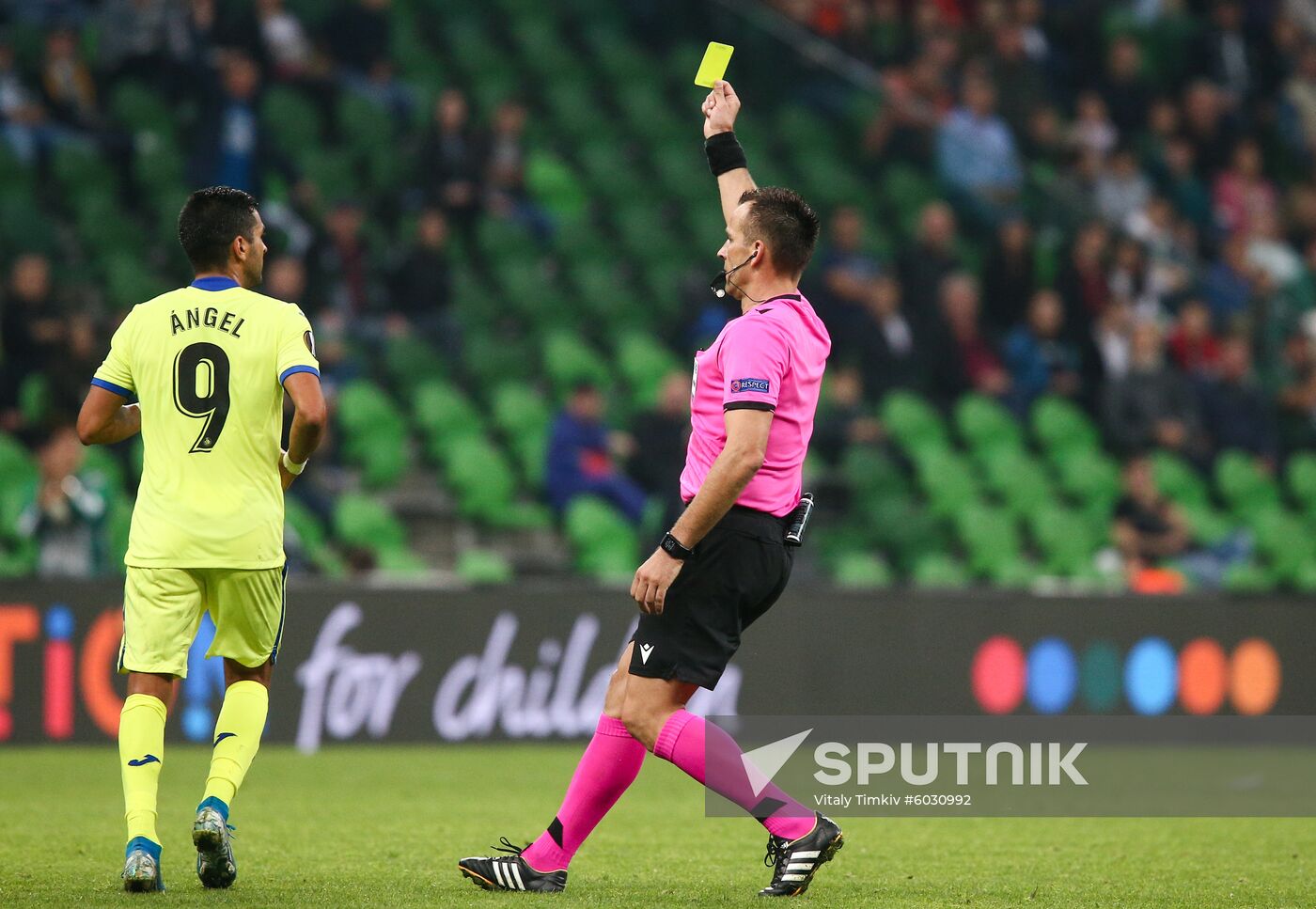 Russia Soccer Europa League Krasnodar - Getafe