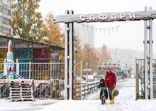 Russia Snowfall