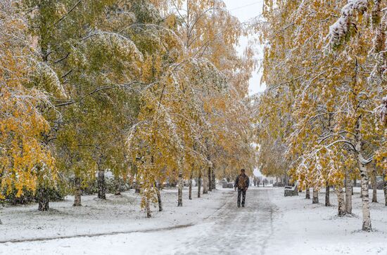 Russia Snowfall