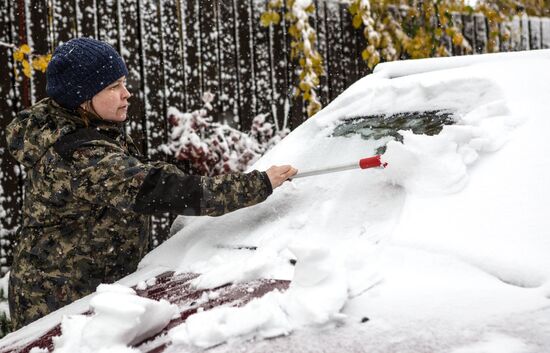 Russia Snowfall