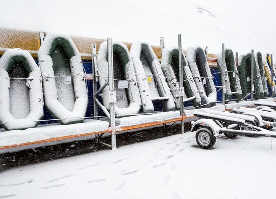 Russia Snowfall