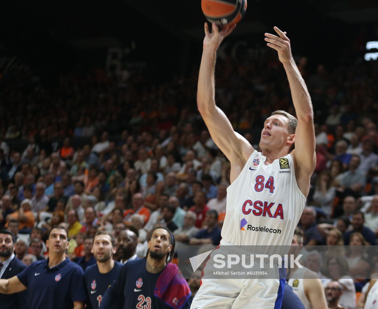 Spain Basketball Euroleague Valencia - CSKA