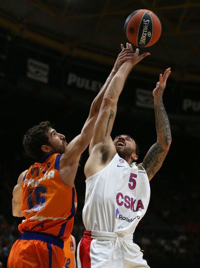 Spain Basketball Euroleague Valencia - CSKA