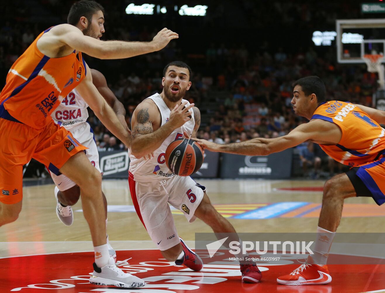 Spain Basketball Euroleague Valencia - CSKA
