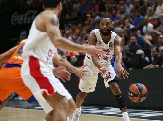 Spain Basketball Euroleague Valencia - CSKA