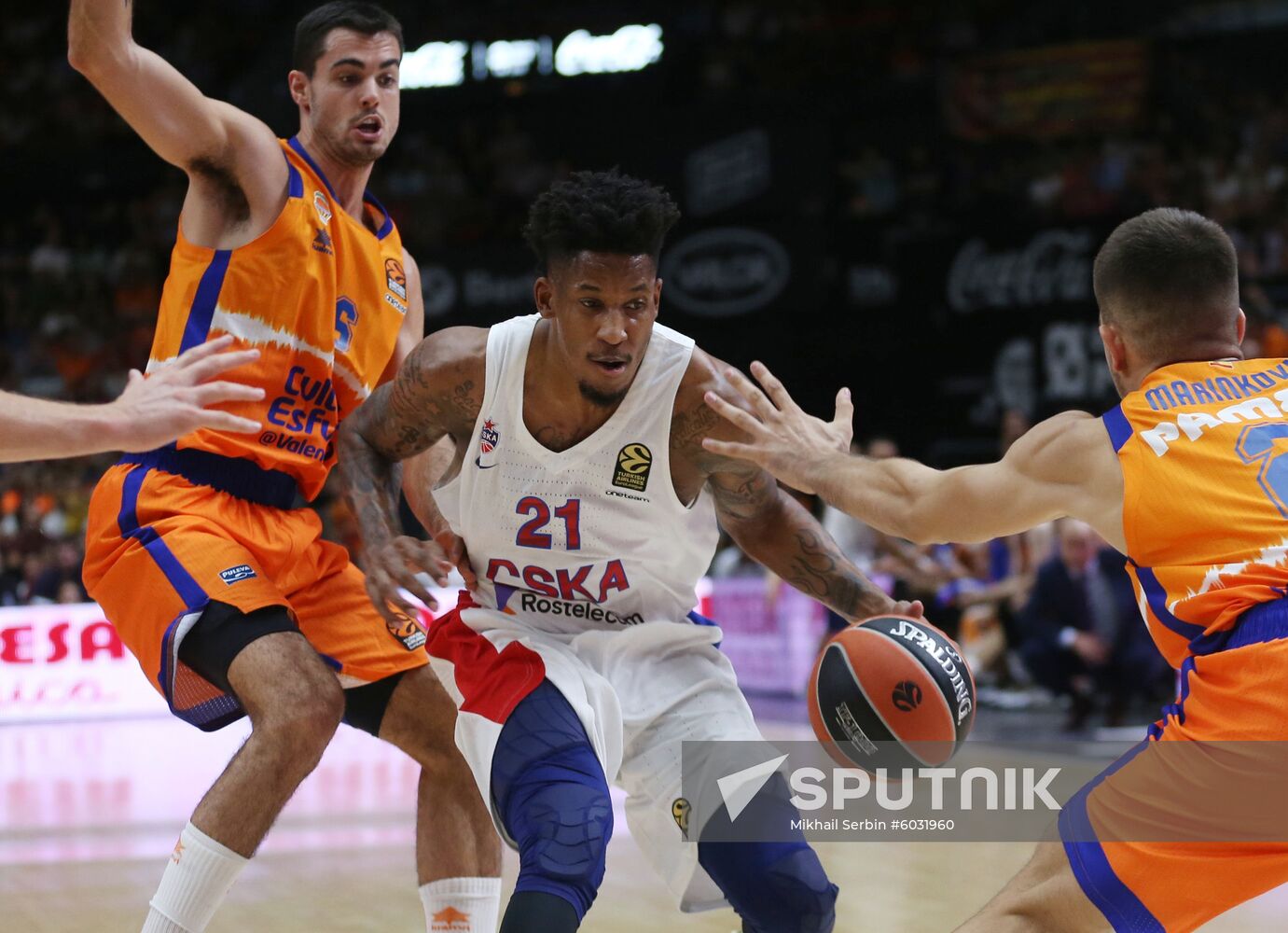 Spain Basketball Euroleague Valencia - CSKA