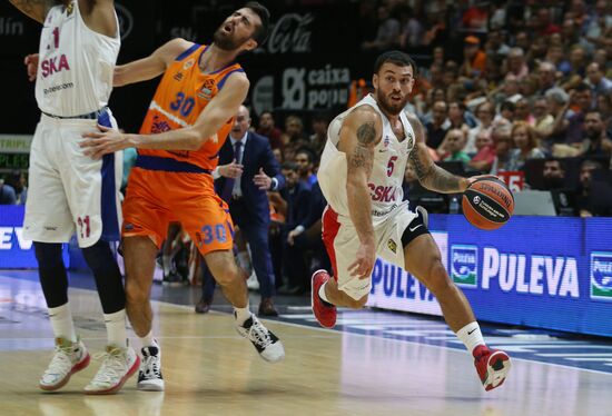 Spain Basketball Euroleague Valencia - CSKA