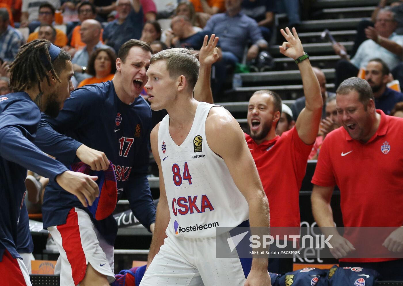 Spain Basketball Euroleague Valencia - CSKA