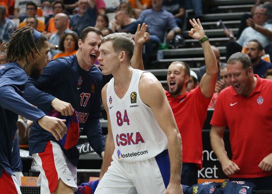Spain Basketball Euroleague Valencia - CSKA