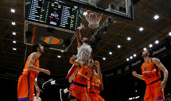 Spain Basketball Euroleague Valencia - CSKA
