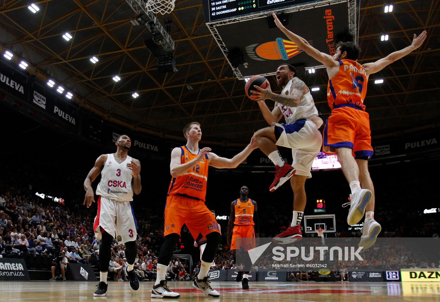 Spain Basketball Euroleague Valencia - CSKA