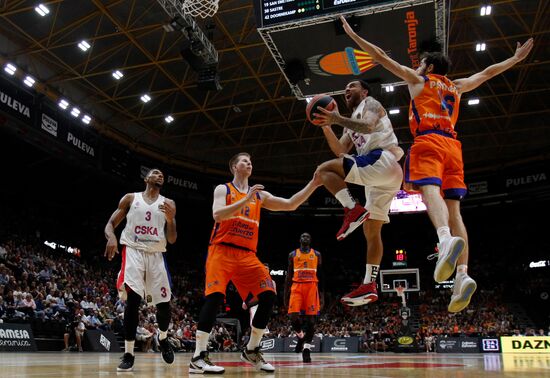 Spain Basketball Euroleague Valencia - CSKA