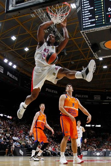 Spain Basketball Euroleague Valencia - CSKA
