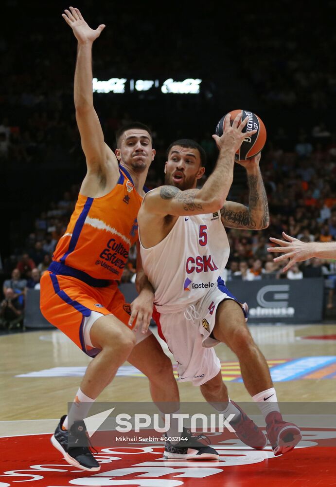 Spain Basketball Euroleague Valencia - CSKA