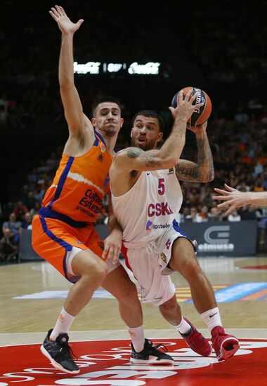 Spain Basketball Euroleague Valencia - CSKA