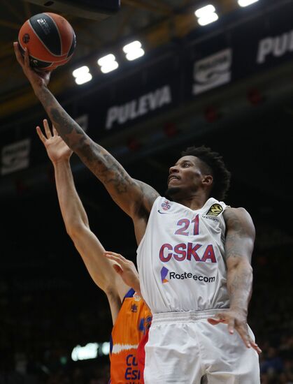 Spain Basketball Euroleague Valencia - CSKA