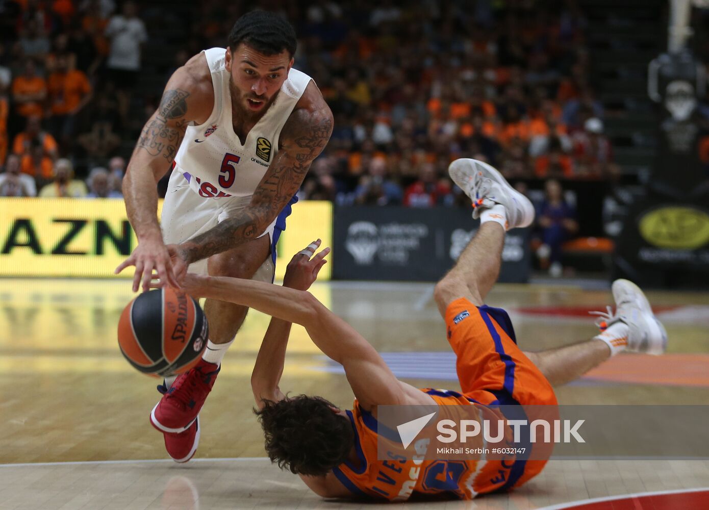 Spain Basketball Euroleague Valencia - CSKA