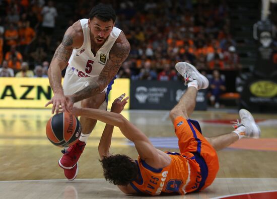 Spain Basketball Euroleague Valencia - CSKA