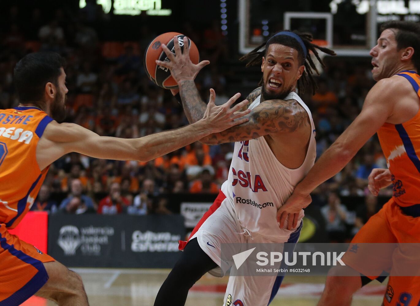 Spain Basketball Euroleague Valencia - CSKA