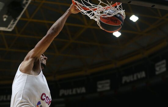 Spain Basketball Euroleague Valencia - CSKA