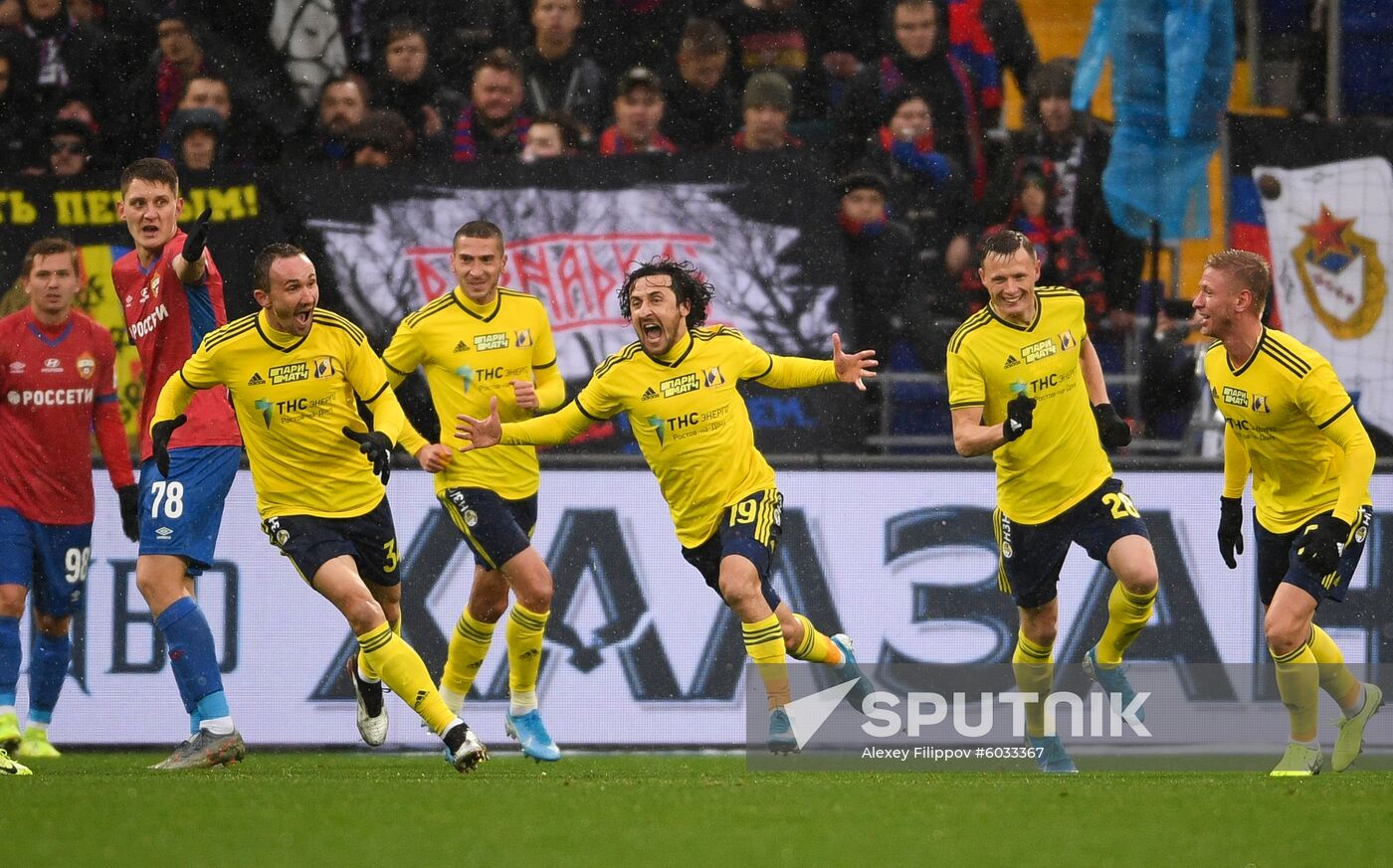 Russia Soccer Premier-League CSKA - Rostov