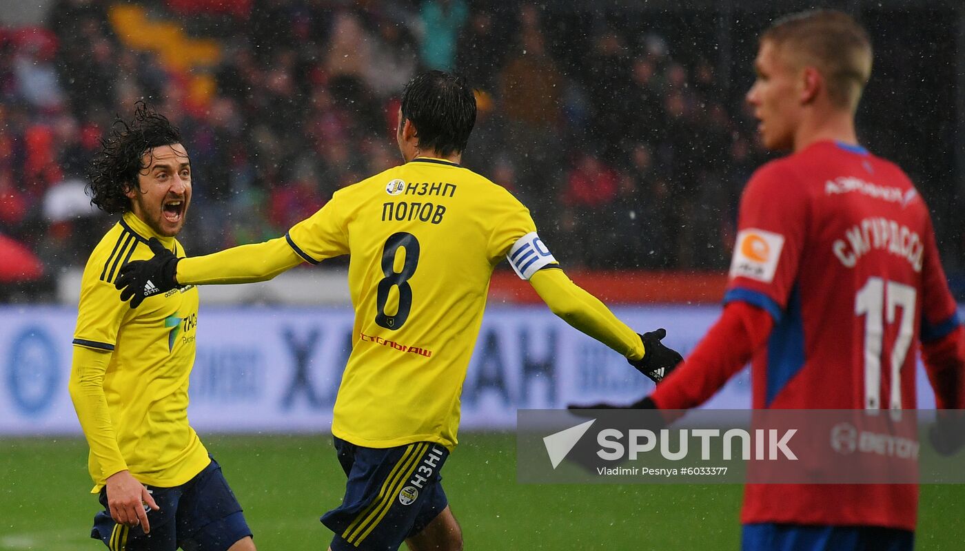 Russia Soccer Premier-League CSKA - Rostov