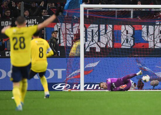 Russia Soccer Premier-League CSKA - Rostov