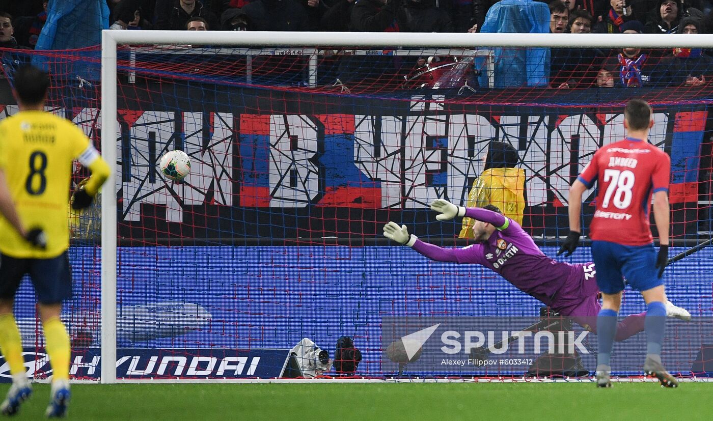 Russia Soccer Premier-League CSKA - Rostov