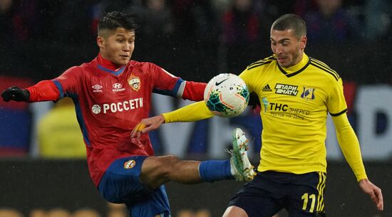 Russia Soccer Premier-League CSKA - Rostov