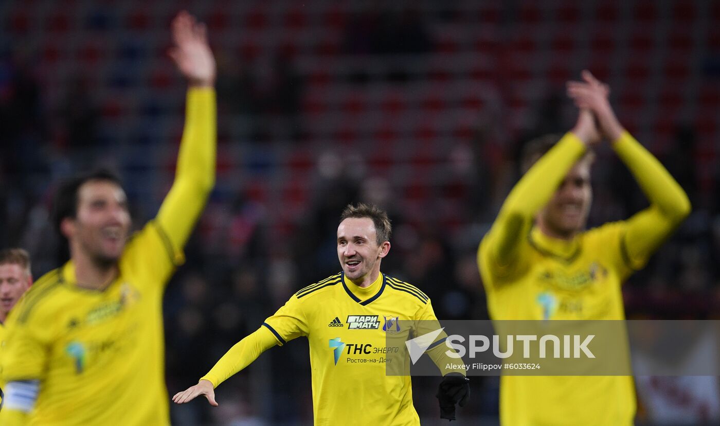 Russia Soccer Premier-League CSKA - Rostov