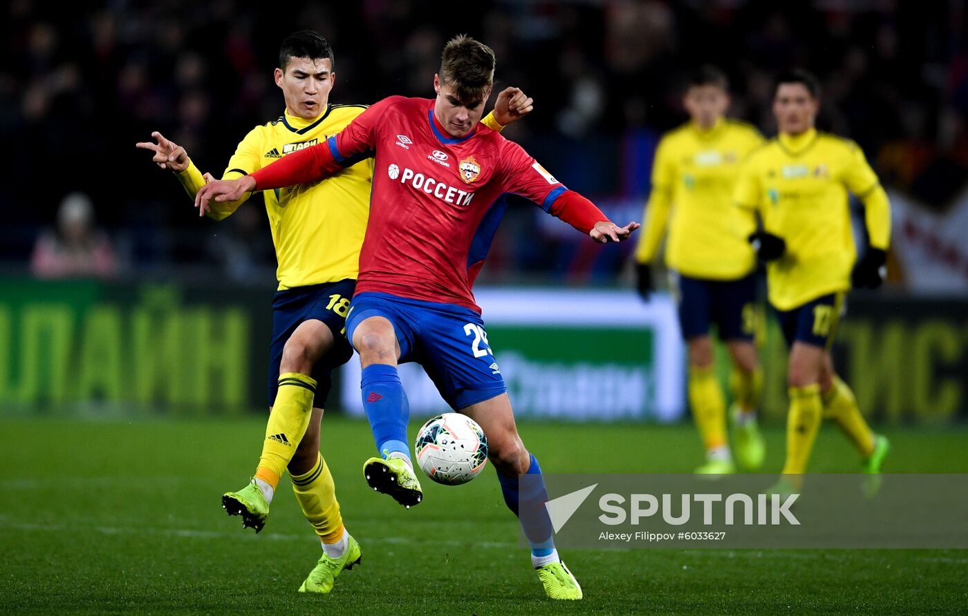 Russia Soccer Premier-League CSKA - Rostov