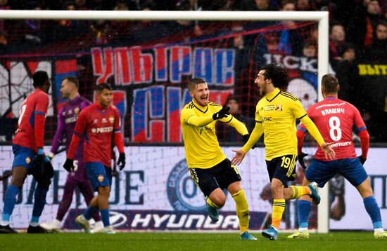 Russia Soccer Premier-League CSKA - Rostov