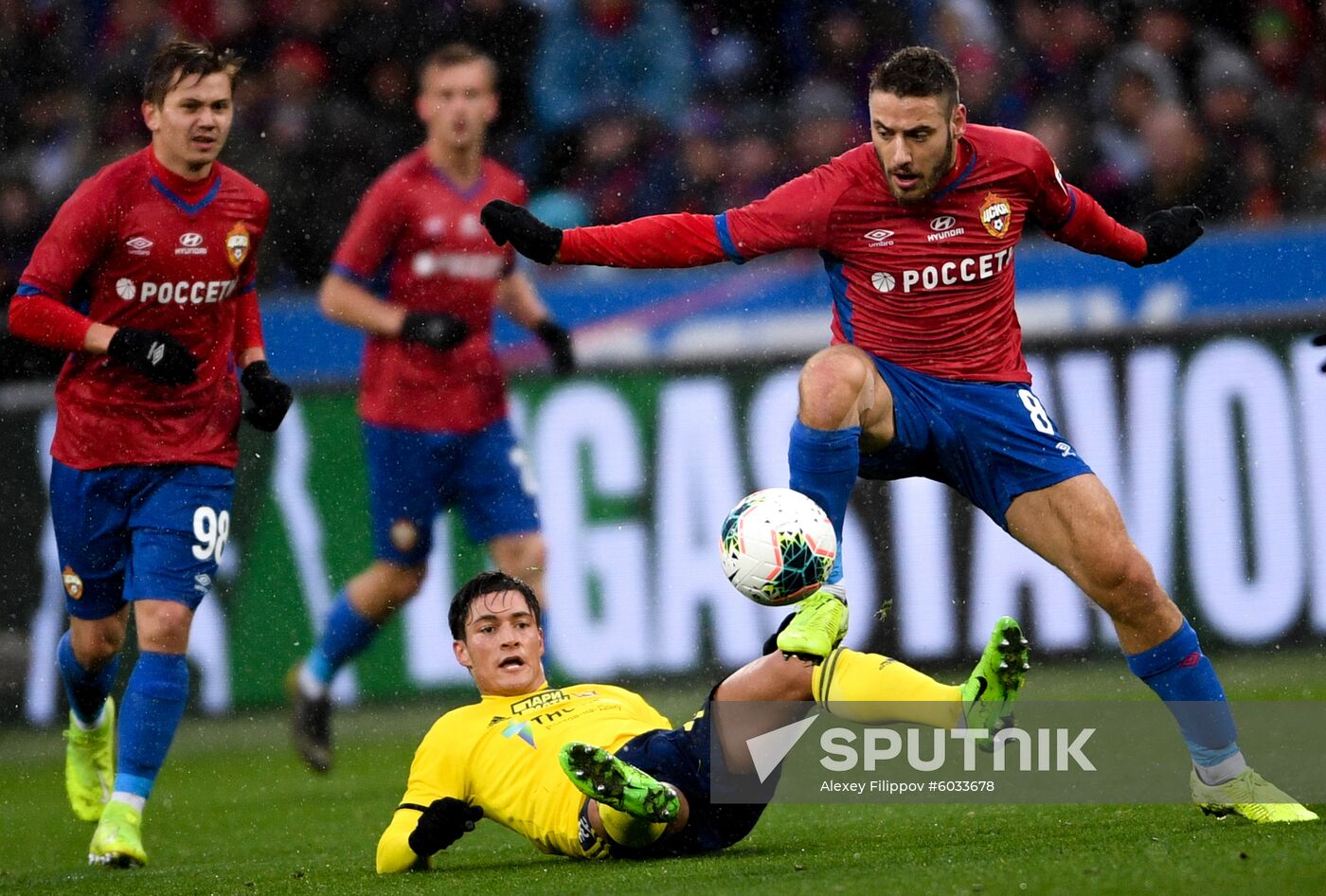 Russia Soccer Premier-League CSKA - Rostov