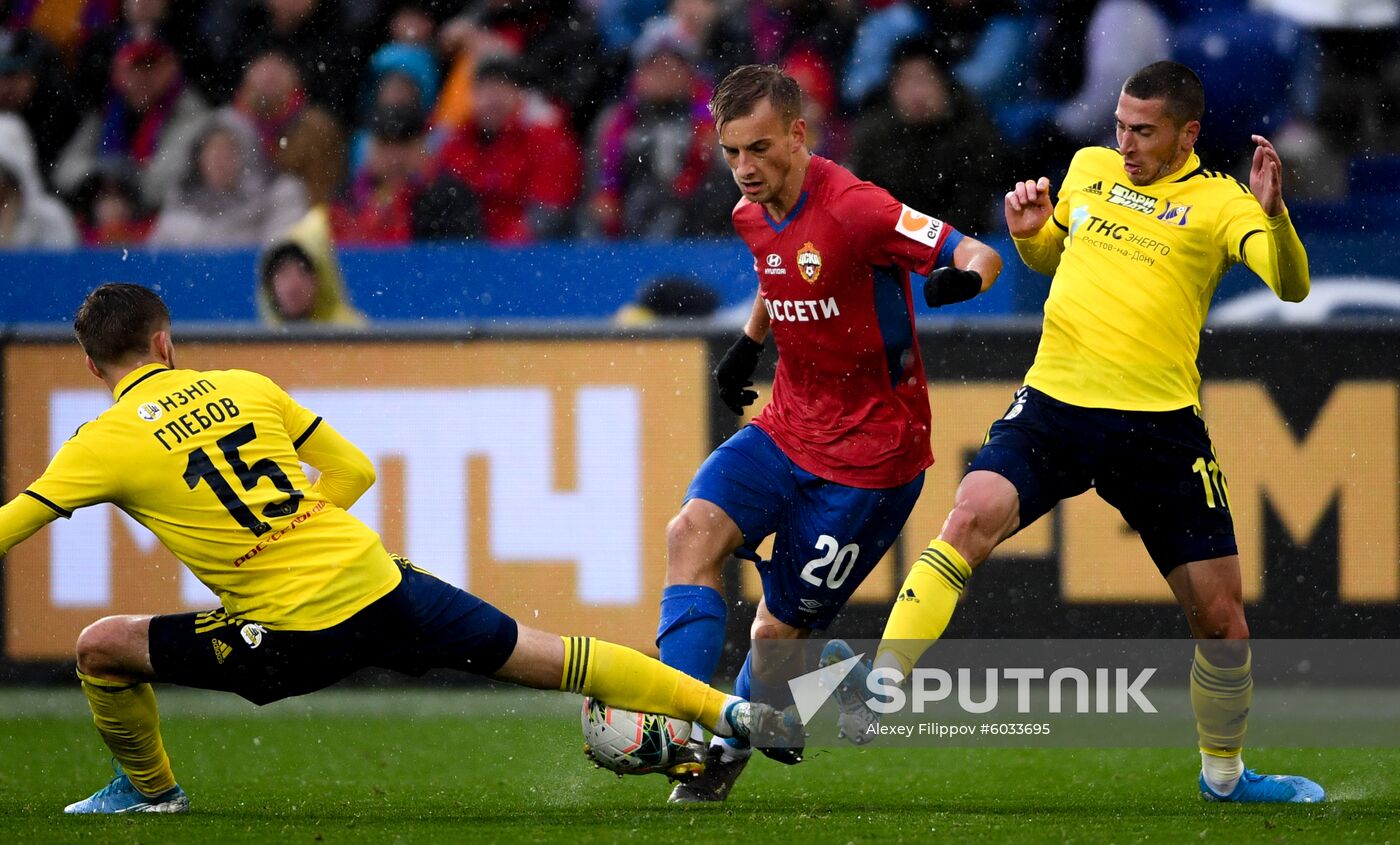 Russia Soccer Premier-League CSKA - Rostov