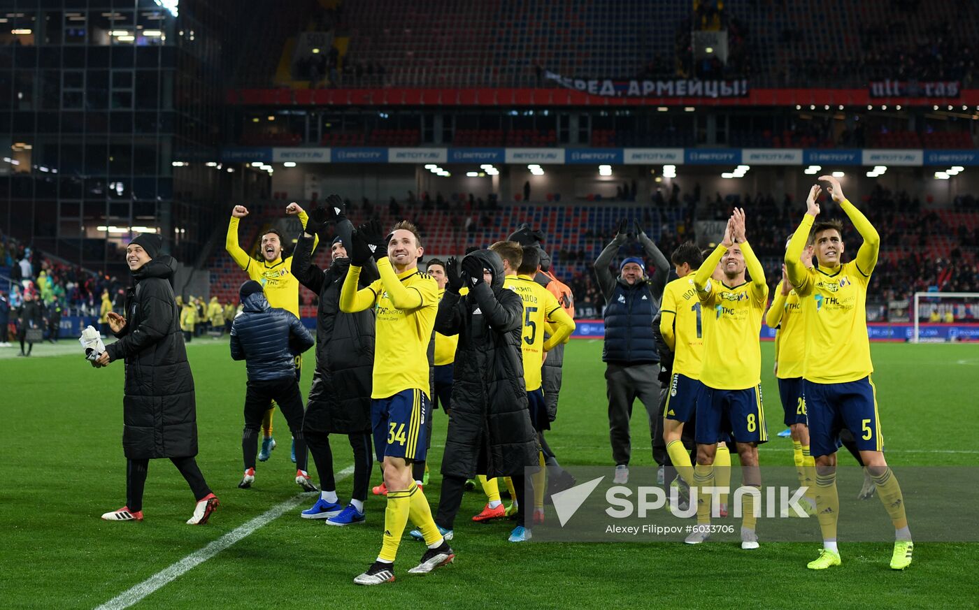 Russia Soccer Premier-League CSKA - Rostov