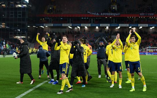 Russia Soccer Premier-League CSKA - Rostov