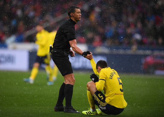 Russia Soccer Premier-League CSKA - Rostov