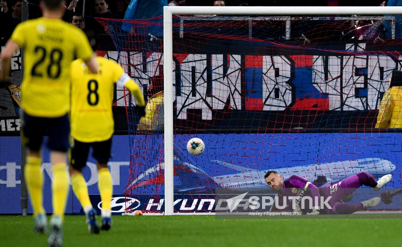 Russia Soccer Premier-League CSKA - Rostov