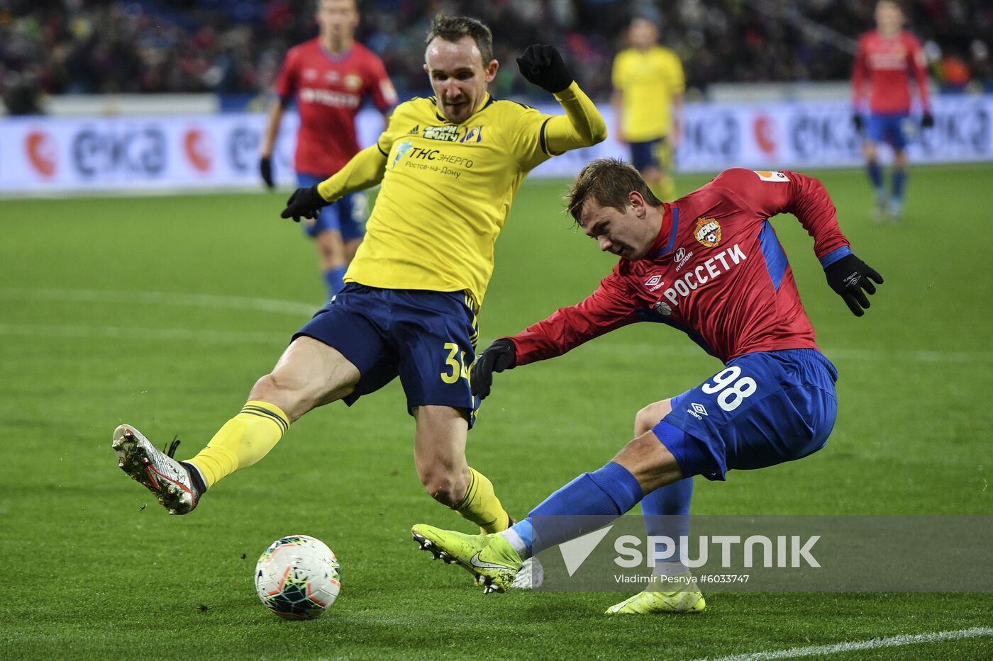 Russia Soccer Premier-League CSKA - Rostov