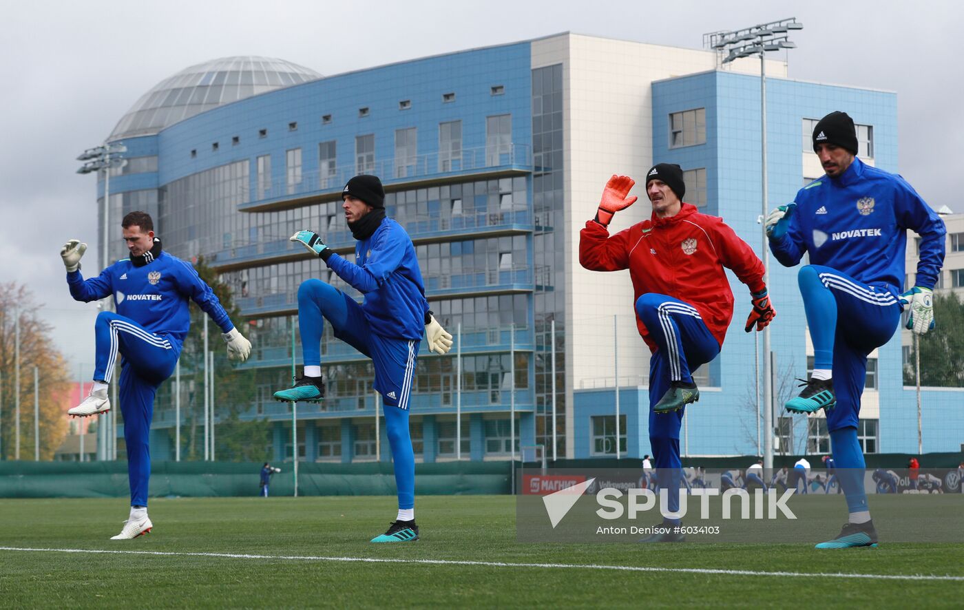 Russia Soccer Euro 2020 Russia Training Session