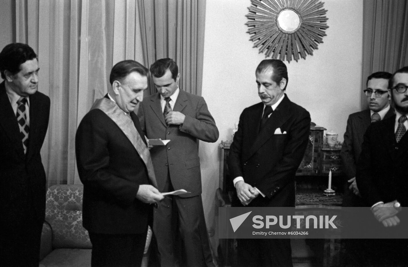 Order of Peru presented to Ivan Arkhipov
