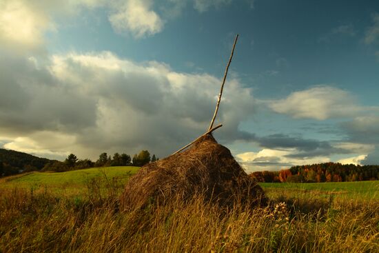 Zekhnovo Village in Arkhangelsk Region